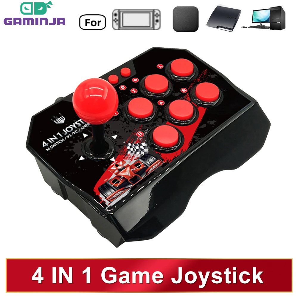 GAMINJA 4-in 1Game Joystick Wi - огляд і ціна Arcade Vibes
