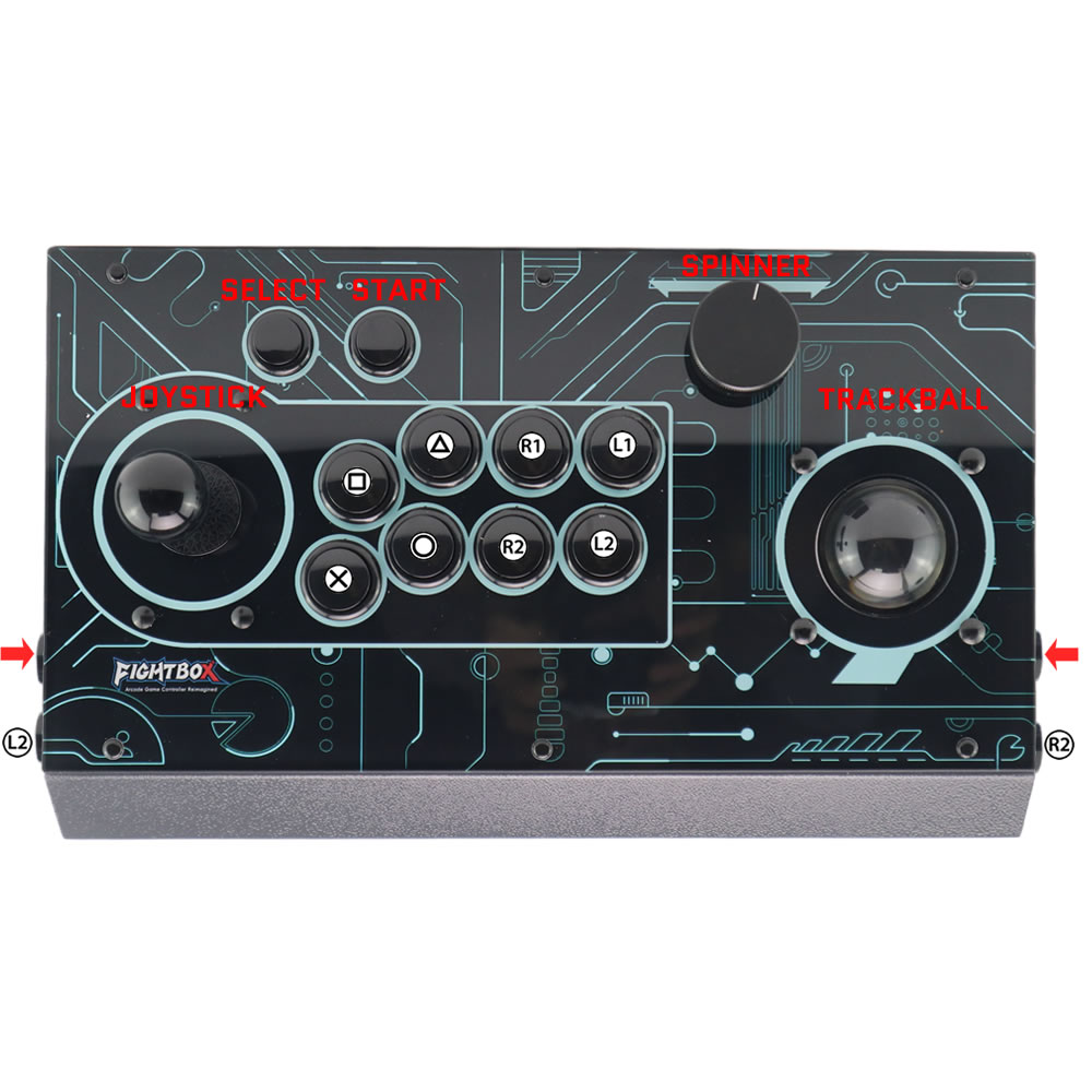 FightBox R10-PRO Arcade Fight  - огляд і ціна Trackball Controller Arcade