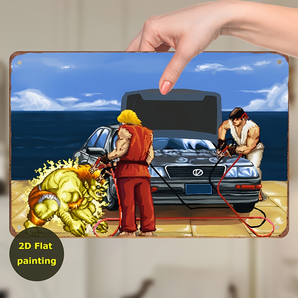 Vintage iron sign poster Sprin - огляд і ціна Arcade Games & Vending Llc Photos