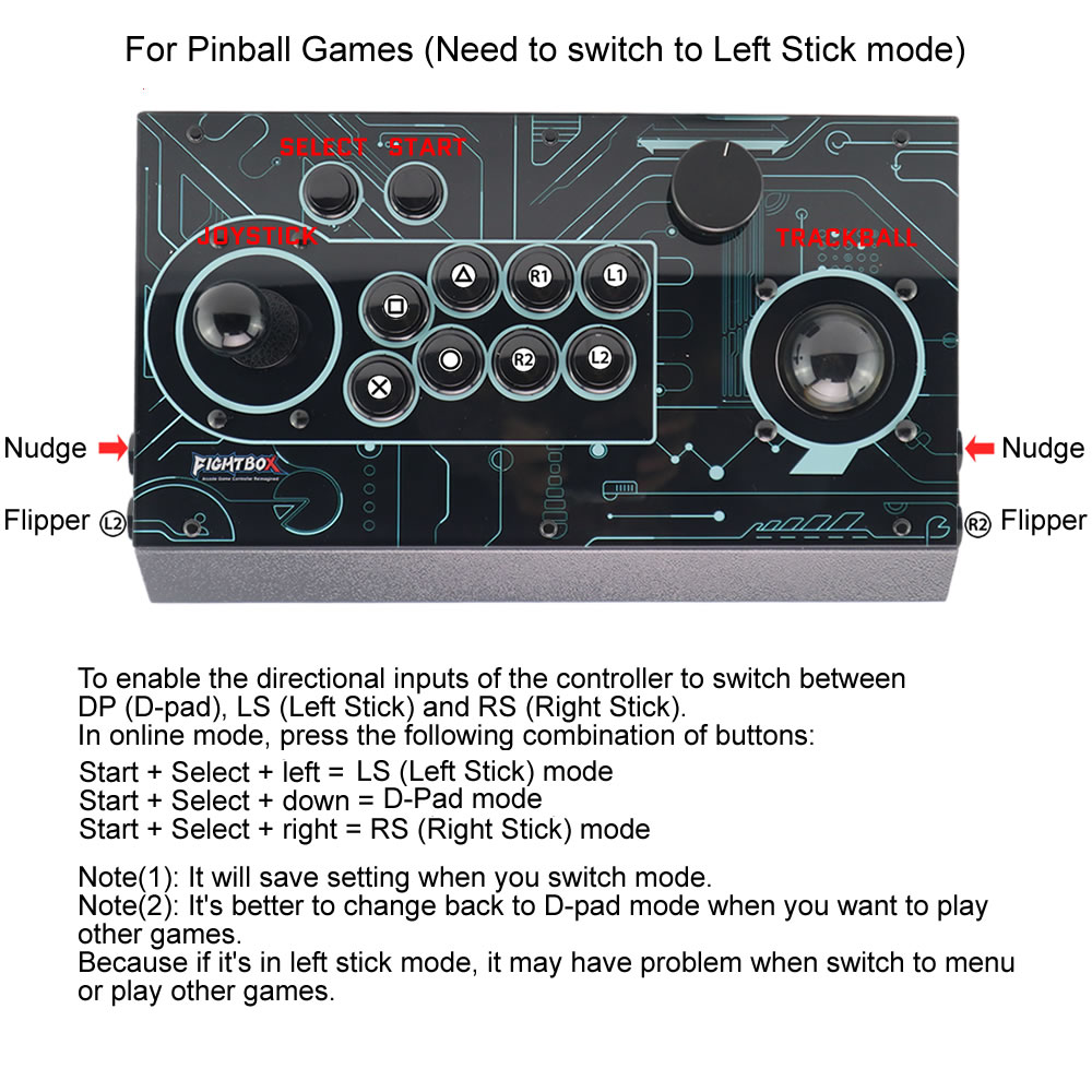 FightBox R10-PRO Arcade Fighti - огляд і ціна Trackball Controller Arcade