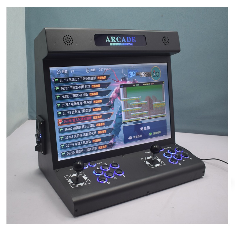 22 Inch LCD Arcade Bartop S812 - огляд і ціна Trackball Controller Arcade