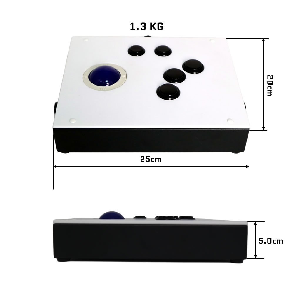 FightBox R6 USB Sanwa Button A - огляд і ціна Trackball Controller Arcade